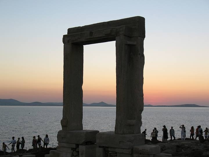 Portara in Naxos Town